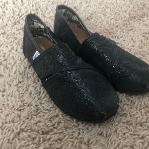 Toms sequined shoes for Girls